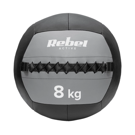 Piłka lekarska do ćwiczeń 8 kg REBEL ACTIVE