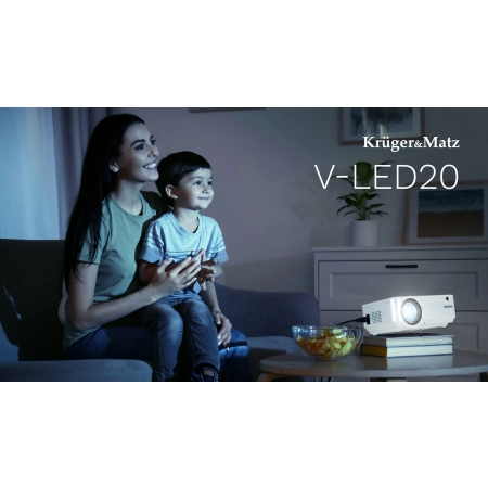 Projektor LED FulHD Kruger&Matz V-LED20
