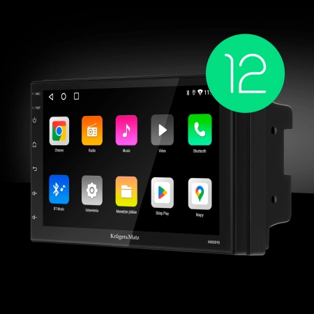 Radio Samochodowe Kruger&Matz KM2010 CarPlay/AndroidAuto