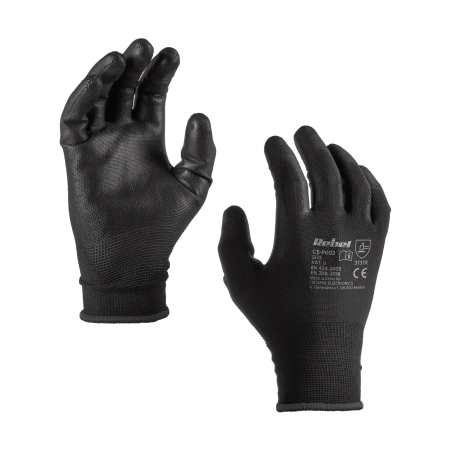 Rękawice robocze poliuretanowe CS-P002  r.10 XL (5kpl.)