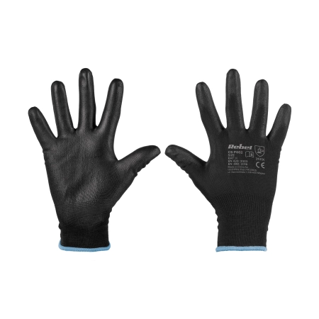Rękawice robocze poliuretanowe CS-P002  r.9 L (10kpl.)