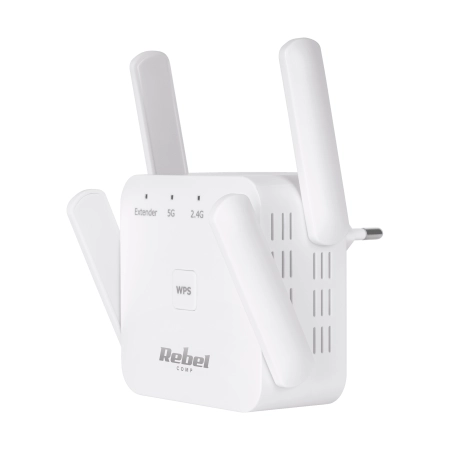 Repeater - wzmacniacz sieci bezprzewodowej 2.4+5 GHz Rebel
