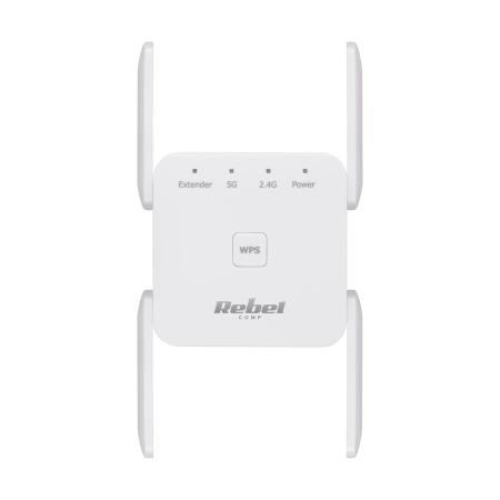Repeater - wzmacniacz sieci bezprzewodowej 2.4+5 GHz Rebel