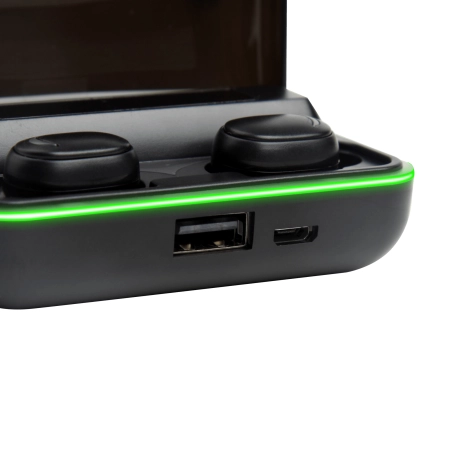 Słuchawki bezprzewodowe dokanałowe z powerbank Rebel SN-E10