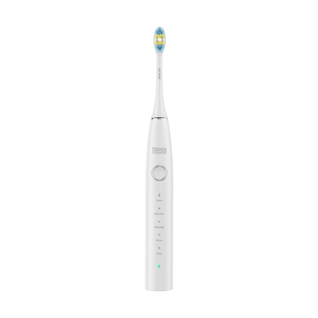 Soniczna szczoteczka do zębów TEESA SONIC 2 biała,  5 trybów pracy, etui podróżne , USB typ C