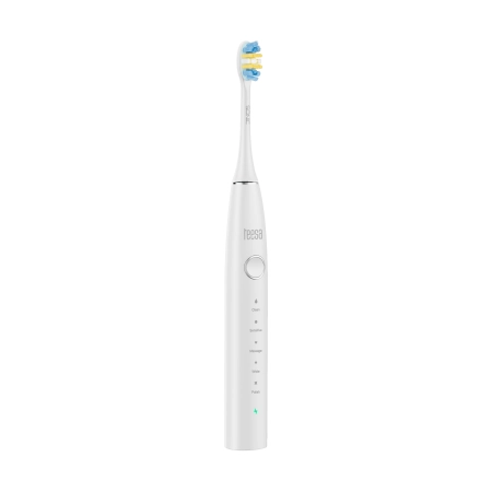 Soniczna szczoteczka do zębów TEESA SONIC 2 biała,  5 trybów pracy, etui podróżne , USB typ C