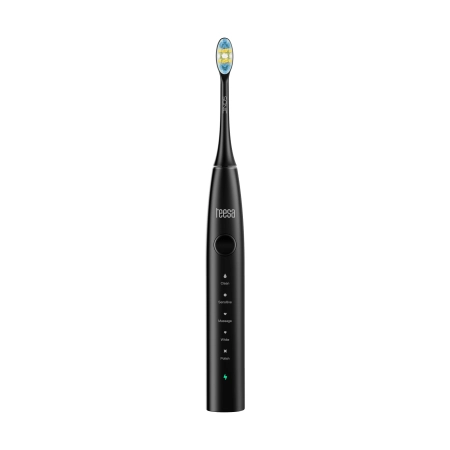 Soniczna szczoteczka do zębów TEESA SONIC 2 czarna , 5 trybów pracy, etui podróżne , USB typ C