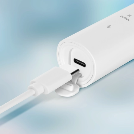 Soniczna szczoteczka do zębów TEESA SONIC 2 czarna , 5 trybów pracy, etui podróżne , USB typ C