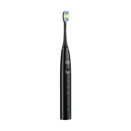 Soniczna szczoteczka do zębów TEESA SONIC 2 czarna , 5 trybów pracy, etui podróżne , USB typ C