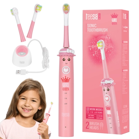 Soniczna szczoteczka do zębów Teesa Sonic Junior Girl