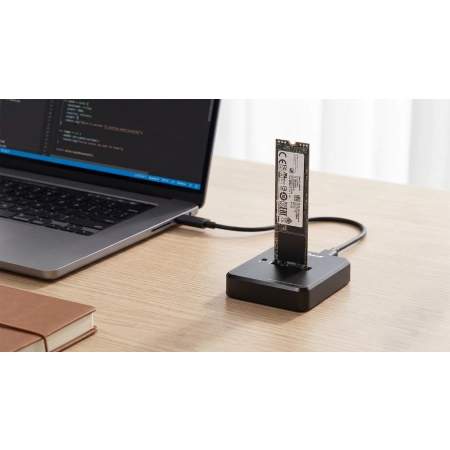 Stacja dokująca dysków NVME M2 (Mkey+ B+Mkey) USB typu C aluminiowa Rebel