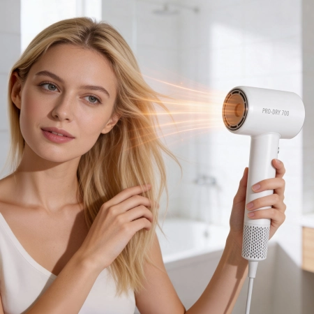 Suszarka do włosów TEESA PRO DRY 700 czarna