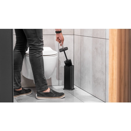 Szczotka do WC (czarna)