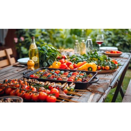 Teesa BBQ 5006 MASTER grill gazowy - 5 palników- miejsce na butlę