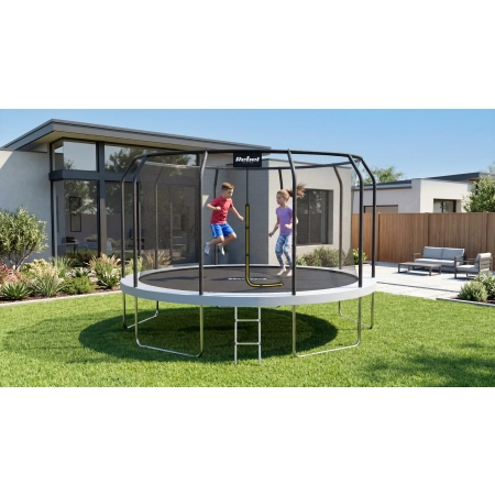 Trampolina Rebel Active PRO 12ft/366 cm, siatka, drabinka