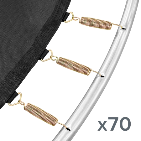 Trampolina Rebel Active PRO 12ft/366 cm, siatka, drabinka