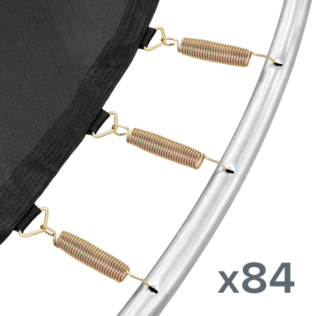 Trampolina Rebel Active PRO 14ft/427 cm, siatka, drabinka