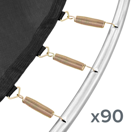 Trampolina Rebel Active PRO 15ft/457 cm, siatka, drabinka