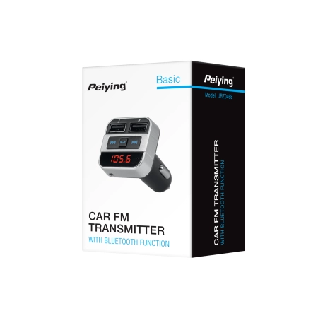 Transmiter samochodowy z funkcją  bluetooth (2x USB)