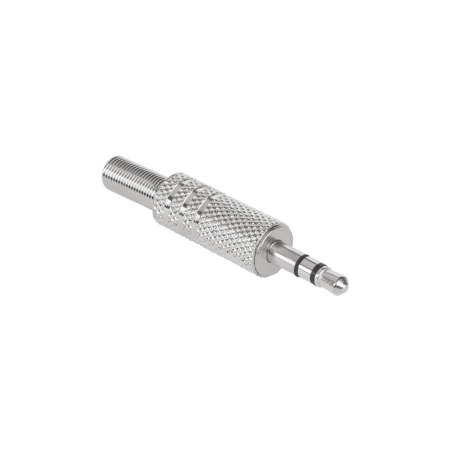 Wtyk Jack 3.5 stereo metalowy Cabletech