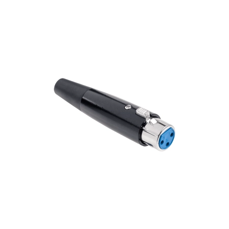 Wtyk mikrofonowy żeńsk.black CK3544