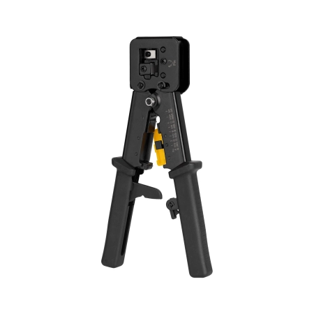 Zaciskarka wtyków przelotowych  RJ45, RJ12, RJ11