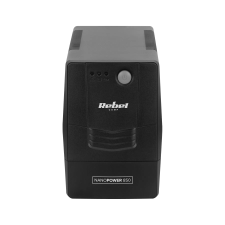 Zasilacz awaryjny komputerowy UPS REBEL model Nanopower 850 ( offline, 850VA / 480W , 230 V , 50Hz )