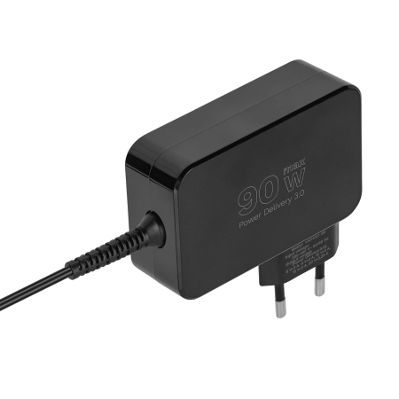 Zasilacz uniwersalny Kruger&Matz 90W z funkcją Power Delivery 7 końcówek