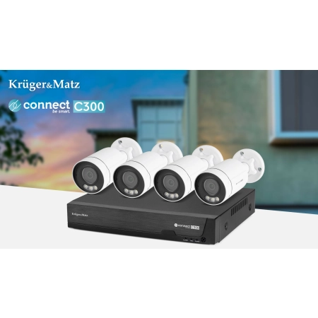 Zestaw do monitoringu IP Kruger&Matz Connect C300