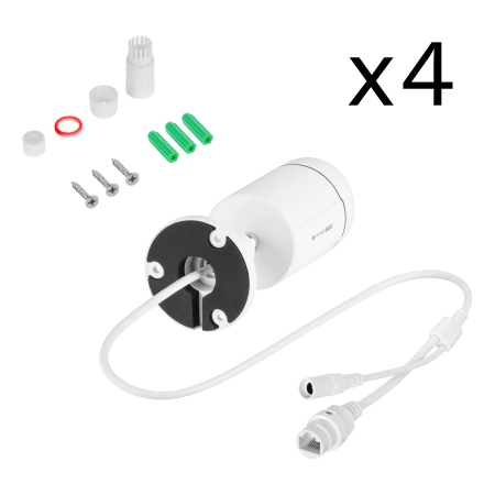 Zestaw do monitoringu IP Kruger&Matz Connect C300