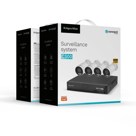 Zestaw do monitoringu IP Kruger&Matz Connect C300