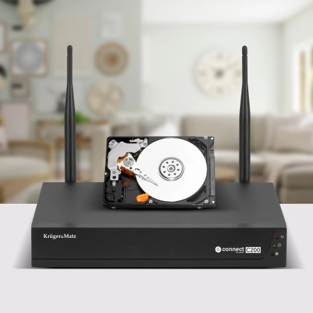 Zestaw do monitoringu WiFi Kruger&Matz Connect C200 Tuya WiFi 6