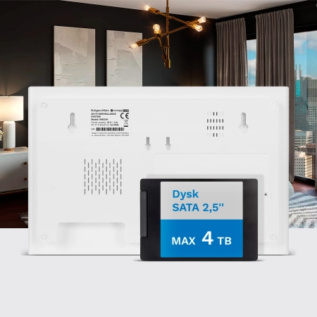 Zestaw do monitoringu WiFi Kruger&Matz Connect C210 Tuya