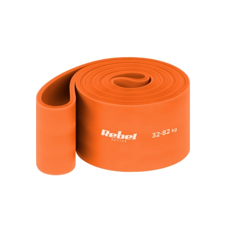 Zestaw gum do ćwiczeń TPE - Power Band PT-S7, 4-82 kg, 7 gum TPE, REBEL ACTIVE