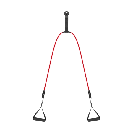 Zestaw gum oporowych do ćwiczeń  - Power Tube Set , 5-80 kg, 5 gumy,  REBEL ACTIVE