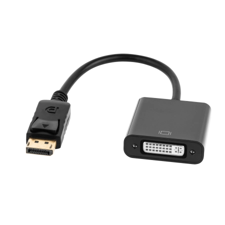 Złącze adapter wtyk DISPLAYPORT - gniazdo DVI (24+5)