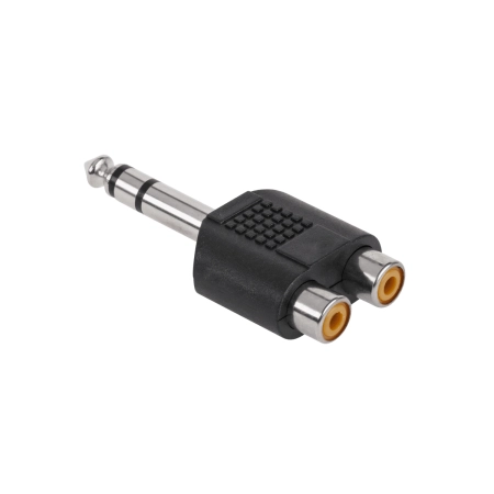 Złącze Jack 6.3 ST.-2xGN.RCA