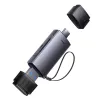 Czytnik kart pamięci BASEUS Lite Series SD/TF USB-A+USB-C (szary)