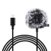Mikrofon Jack Puluz krawatowy z klipsem PU425 1,5m USB-C