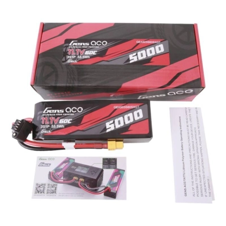 Akumulator GENS ACE G-Tech 5000mAh 11,1V 3S1P XT60