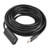 Kabel UGREEN US121 USB-A-USB-A 15m aktywny (czarny)