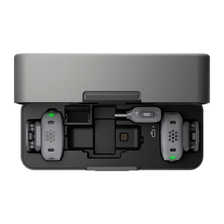 System mikrofonów bezprzewodowych DJI Mic Mini 2 (2 TX + 1 Mobile RX + Etui ładujące)
