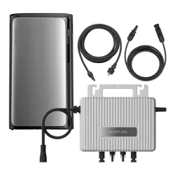 Zestaw fotowoltaiki balkonowej ECOFLOW STREAM 1200W + AC Pro