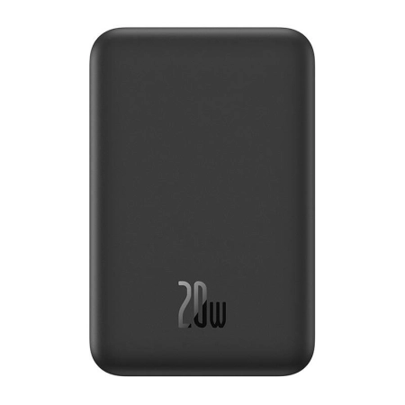 Powerbank BASEUS mini magnetyczny 5000mAh 20W USB-C (czarny)