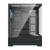 Obudowa komputerowa DARKFLASH DY451L PRO + 1 wentylator (czarna)