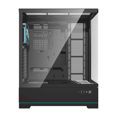 Obudowa komputerowa DARKFLASH DY451L PRO + 1 wentylator (czarna)