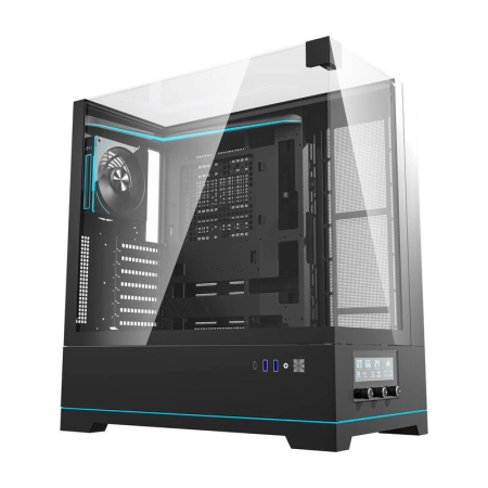 Obudowa komputerowa DARKFLASH DY450 PRO + 1 wentylator (czarna)