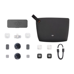 System mikrofonów bezprzewodowych DJI Mic Mini 2 (2 TX + 1 Mobile RX + Etui ładujące)
