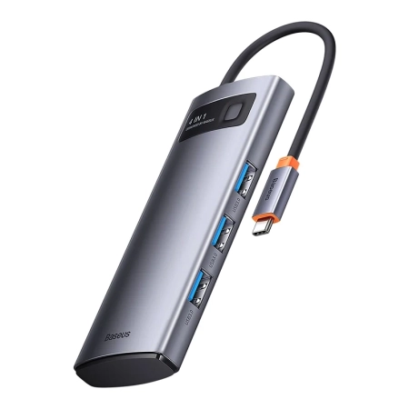 Hub BASEUS Metal Gleam Series 4-portowy USB-C