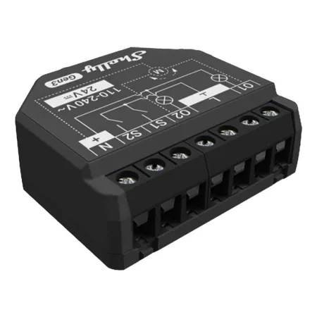 Sterownik SHELLY 2PM Gen3 Wi-Fi/Bluetooth 2-kanał pomiar